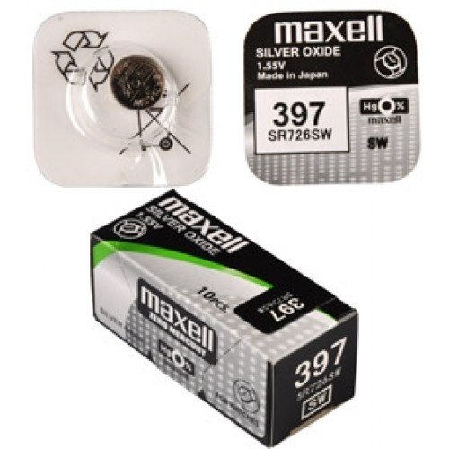 MAXELL Hodinková batéria SR 726SW / 397 LD WATCH 35009758 MAXELL Hodinková batéria SR 726SW / 397 LD WATCH 35009758