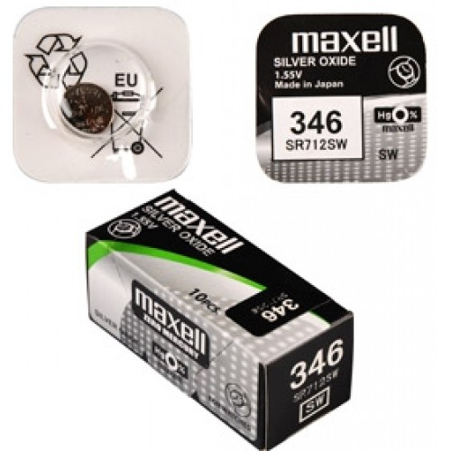 MAXELL Hodinková batéria SR 712SW / 346 LD WATCH 35027348 MAXELL Hodinková batéria SR 712SW / 346 LD WATCH 35027348