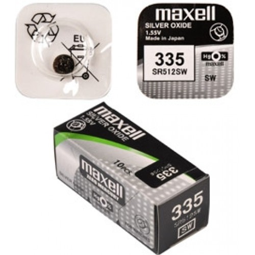MAXELL Hodinková batéria SR 512SW / 335 LD WATCH 35009719 MAXELL Hodinková batéria SR 512SW / 335 LD WATCH 35009719