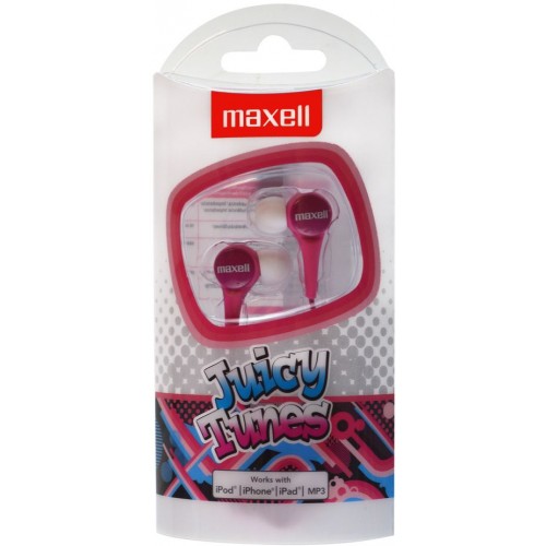 MAXELL 303596 JUICY TUNES PINK Slúchadlá 35043580