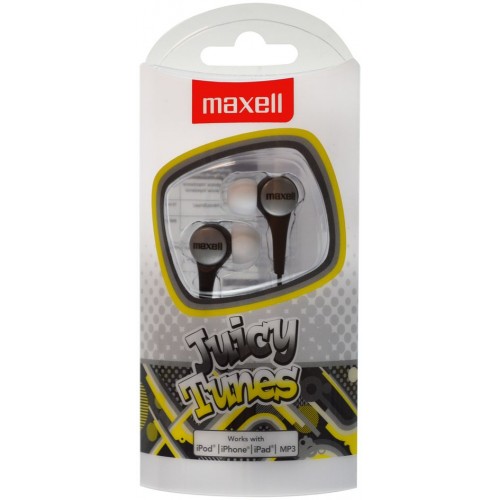 MAXELL 303597 JUICY TUNES SILVER Slúchadlá 35043601 MAXELL 303597 JUICY TUNES SILVER Slúchadlá 35043601