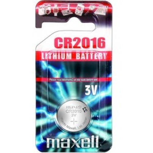 MAXELL Lítiová mincová batéria CR 2016 3V, 35009803 MAXELL Lítiová mincová batéria CR 2016 3V, 35009803