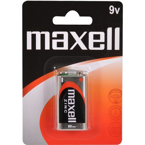 MAXELL Zinkovo-mangánová batéria 6F22 1BP Zinc 1x 9V 35009846 MAXELL Zinkovo-mangánová batéria 6F22 1BP Zinc 1x 9V 35009846