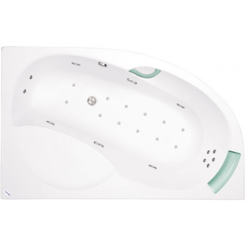 TEIKO Vaňa Medea 150 P rohová 150x100 cm - HTP systém ECO HYDRO, pravá V210150R04T12211