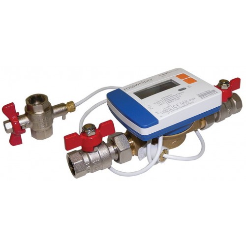 Meibes Kompaktný merač spotreby tepla Heat plus s montážnou sadou pre 1,5M3/H, 1285102.1