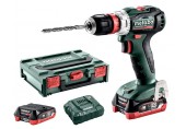 Metabo PowerMaxx BS 12 BL Q Aku vŕtací skrutkovač (12V/2x4,0Ah/45Nm) MetaBOX 601039800