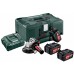 METABO W 18 LTX 125 QUICK AKU Uhlová brúska 18V 2 x 4 Ah LI-ION, Nabíjačka ASC 55, Plastov