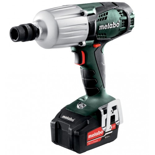 Metabo 602198500 SSW 18 LTX 600 Akumulátorový príklepový skrutkovač 18V 2X4Ah, MetaBOX 145