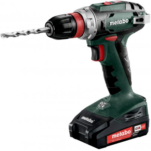 Metabo 602217500 BS 18 QUICK Akumulátorový vŕtací skrutkovač 18V 2x2Ah Li-Ion, MetaBOX