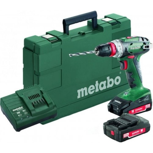 METABO BS 18 QUICK Akumulátorová vŕtačka 18V 2x2Ah Li-Ion 602217950