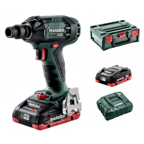 Metabo 602395800 SSW 18 LTX 300 BL kumulátorový rázový uťahovák, MetaBOX Metabo 602395800 SSW 18 LTX 300 BL kumulátorový rázový uťahovák, MetaBOX