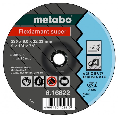 Metabo Flexiamant super Brúsny kotúc 150x6,0x22,23 Inox 616604000