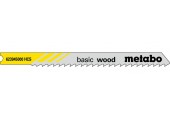 Metabo „Basic wood" 5 u Pílových listov do dierovacej píly, 74/3,0 mm 623945000