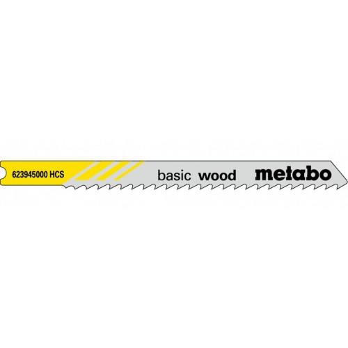 Metabo 623945000 „Basic wood" 5 u Pílových listov do dierovacej píly, 74/3,0 mm