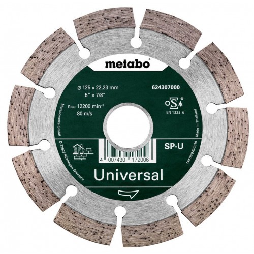 Metabo Diamantový rezný kotúč 125x22,23 mm, 624307000
