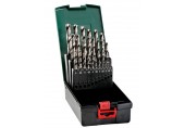 Metabo Sada špirálových vrtákov do kovu HSS-G 627669000