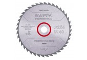 Metabo Precision Cut Wood Professional Pílový kotúč 254x30, Z40 WZ 20° 628059000