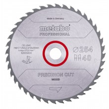Metabo Precision Cut Wood Professional Pílový kotúč 254x30, Z40 WZ 20° 628059000