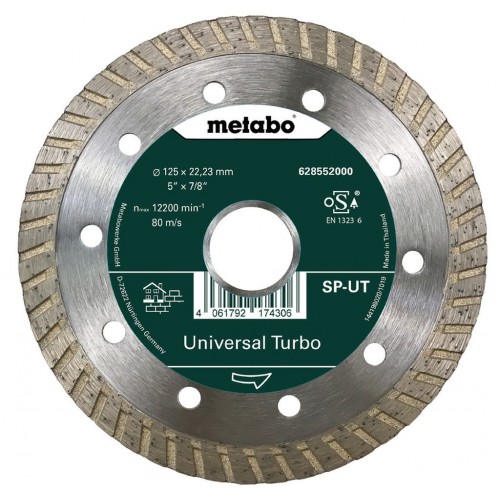 Metabo 628552000 Universal Turbo Diamantový rezný kotúč 125x22,23 m