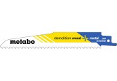 Metabo 631925000 "Demolition wood + m" 5 Pílových listov do šabľovej píly 150 x 1,6 mm
