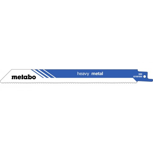Metabo 631991000 „Heavy metal" 5 Pílových listov do šabľovej píly 200 x 1,25 mm