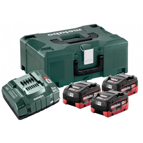 Metabo Základná súprava 3 x LiHD 5,5 ah + MetaBOX 145 685069000 Metabo Základná súprava 3 x LiHD 5,5 ah + MetaBOX 145 685069000