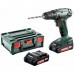 Metabo 602207560 BS 18 Akumulátorový vŕtací skrutkovač 18V, 2x2.0 Ah MetaBOX