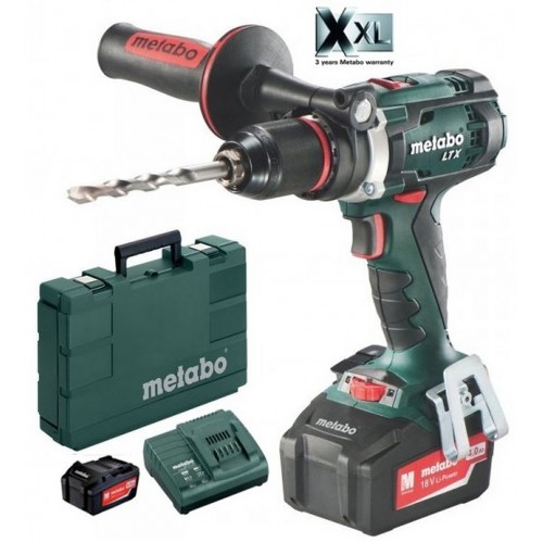 BAZÁR Metabo 602191500 BS 18 LTX Impuls Aku vŕtací skrutkovač 2x4,0 Ah, MetaBOX PO SERVIS