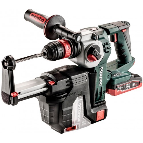METABO KHA 18 LTX BL 24 QUICK SET ISA Aku kladivo18V 1x5.5Ah/1x3.5Ah LIHD 600211910