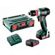 Metabo PowerMaxx BS 12 BL Q Aku vŕtací skrutkovač (12V/2x2,0Ah) MetaBox 118 - 601045500