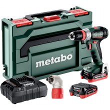 Metabo PowerMaxx BS 12 BL Q Pro Aku vŕtací skrutkovač (12V/2x4,0Ah) MetaBox 601045920