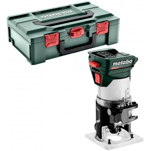Metabo FMV 18 LTX BL 8 Aku. fréza na hrány 6mm, 8mm, s klieštinou+MetaBOX 145, 601742840