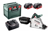 Metabo KT 18 LTX 66 BL Aku ponorná kotúčová píla (18V/2x8,0Ah) MetaBOX, 601866810