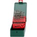 Metabo Sada vrtákov v kazete HSS-G, SP, 25-dielna 627154000