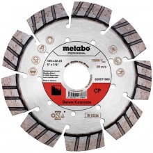 Metabo Diamantový rezný kotúč 125x22,23mm "CP" Betón "Profesionál" 628571000