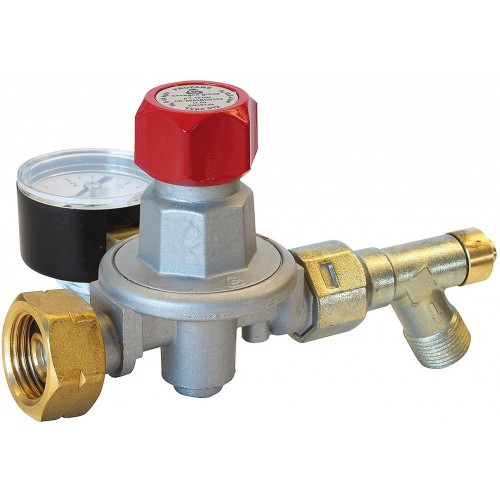 MEVA Regulátor tlaku PB 0,5-4 Bar, 14 kg / h G3 / 8 "L manometer, poistka 4498 MEVA Regulátor tlaku PB 0,5-4 Bar, 14 kg / h G3 / 8 "L manometer, poistka 4498