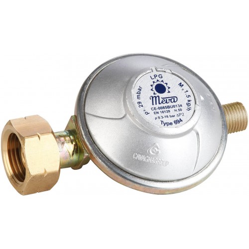 MEVA Regulátor tlaku 30mbar PB, závit G1 / 4L, NP01033