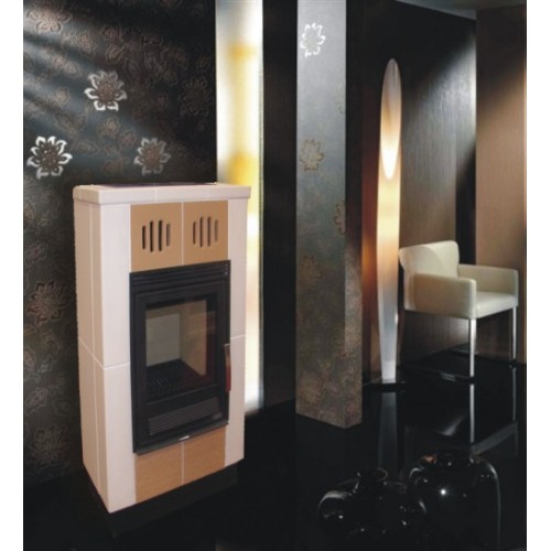 ABX Hispania L Kachľové pece na drevo s liatinovou vložkou, milk / cofee ABX Hispania L Kachľové pece na drevo s liatinovou vložkou, milk / cofee