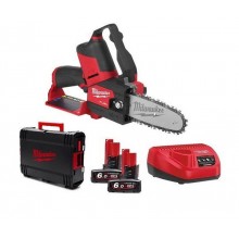 Milwaukee M12 FHS-602X Kompaktná reťazová píla 2x6.0 Ah , HD Box 4933472212