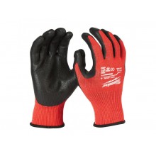 Milwaukee Potiahnuté rukavice odolné proti prerezaniu stupeň ochrany 3/C (8/M) 4932471420