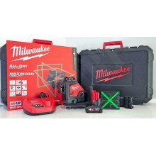Milwaukee M12 3PL-401C Aku laser 360° 1x4.0 Ah, Kufr 4933478102