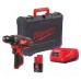 BAZÁR Milwaukee M12 BDD-201C Aku vŕtací skrutkovač 1x2.0 Ah, Kufrik 4933479439 1X VYSKÚŠAN