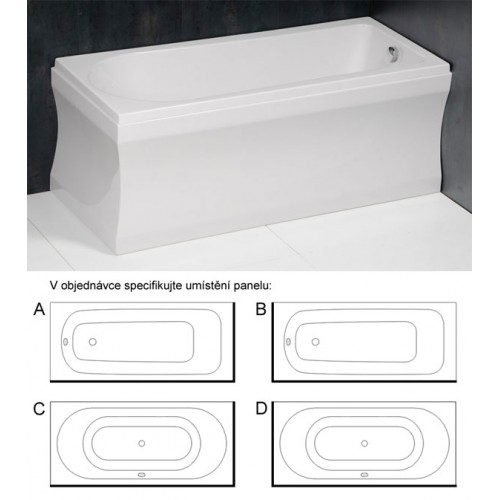 MIRELA 150 panel rohový typ "D", výška 59 cm MIRELA 150 panel rohový typ "D", výška 59 cm