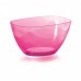 PROSPERPLAST COUBI Misa 19,8 cm, ružová transparentná DUMS200P