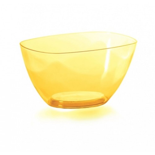 PROSPERPLAST COUBI Misa 19,8 cm, žltá transparentná DUMS200P PROSPERPLAST COUBI Misa 19,8 cm, žltá transparentná DUMS200P