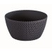 PROSPERPLAST SPLOFY LOW Misa 23,6 cm, antracit DSPM240