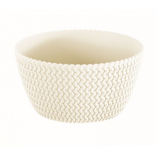 PROSPERPLAST SPLOFY LOW Misa 23,6 cm, krémová DSPM240 PROSPERPLAST SPLOFY LOW Misa 23,6 cm, krémová DSPM240