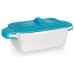 BANQUET Zapékací miska obdĺžnik so silikónovým viečkom BLUE 603380274B