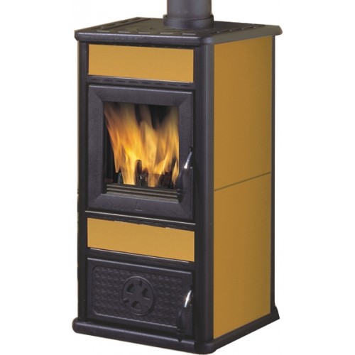 EDILKAMIN MISS teplovzdušná krbové kachle na drevo vanilková 434630