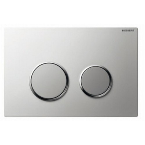 GEBERIT - ovládacie tlačidlo SIGMA 20, plast, pochrom.mat. / pochrom.lesk. 115.778.K